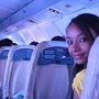 昨年は初飛行機のAnjuを連れてポカラへ、今回は初飛行機のSanjuを連れてルンビニへ