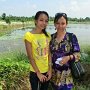 ここからが世界遺産になっているブッダの生みの親マーヤデビの住居と２２５０年まえにインドのアショーカ王が建てた石柱があるエリアです。リキシャも進入禁止なのでかなり歩きました。