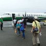 午後５時頃ルンビニを跡にしてカトマンズまで３０分の空の旅です。